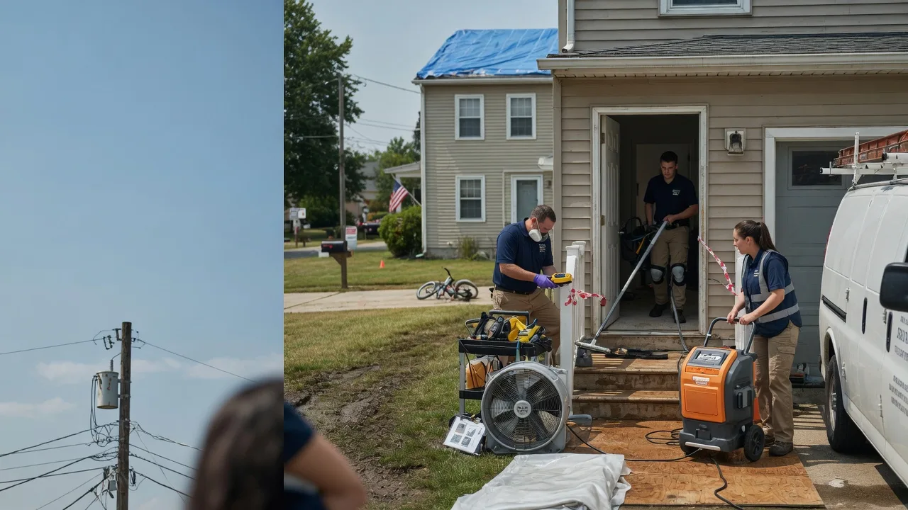 Water Damage Repair in Kleinfeltersville, PA near me